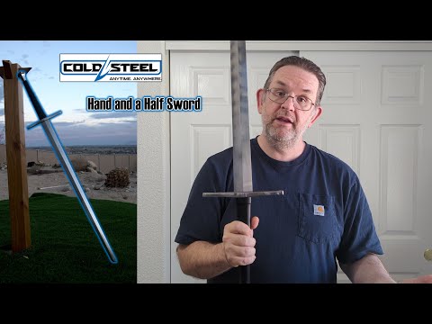 $265 budget longsword - the classic Cold Steel Hand and a Half Sword