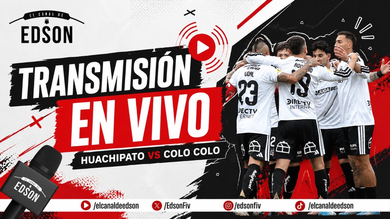 ⚪⚫ COPA DE LA LIGA | TRANSMISIÓN EN VIVO: HUACHIPATO VS COLO COLO EN DIRECTO ⚪⚫