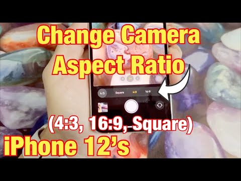 iPhone 12’s: How to Change Camera Aspect Ratio (4:3, 16:9, square)