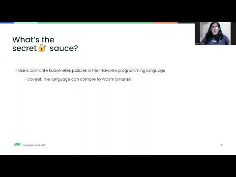CNCF On demand webinar: Policy-as-code with Kubewarden