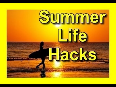 ☁ 10 Awesome Life Hacks For Summer / Real Life You Should Know ☁
