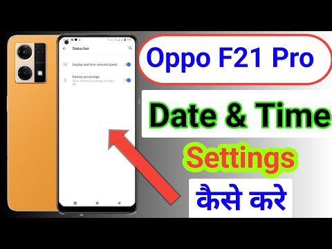 how to set date and time in Oppo f21 proOppo f21 pro date and time change kaise kare