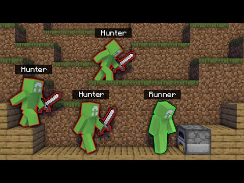 Minecraft Manhunt, But Everyone Is Me...