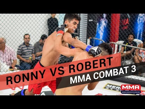 Robert vs Ronny - MMA Combat 3 - Road to Federaçaõ Fight