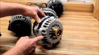 GM's AD244 type Single, Dual, Triple Rectifier High Output Alternator swap