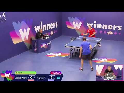 Winners League 25.10.21 Vasylets Andrii - Romanenko Valerii 14:30