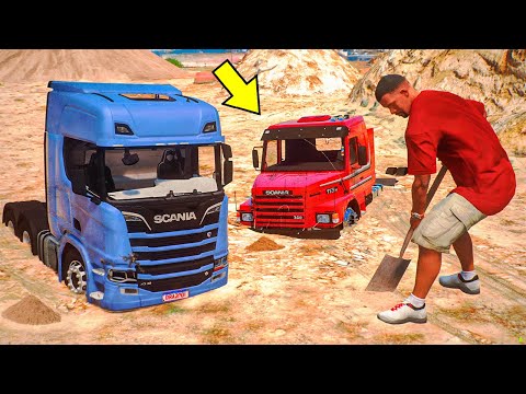 Finding rare abandoned trucks in GTA 5!