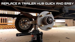 How to Replace a Trailer Hub Quick and Easy