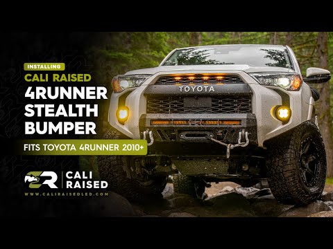 How to Install Stealth Bumper for 2010-2024 Toyota 4Runner | Cali Raised