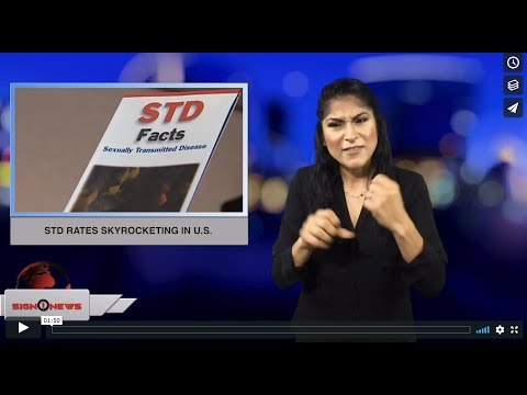STD rates skyrocketing in U.S. (ASL - 8.29.18)