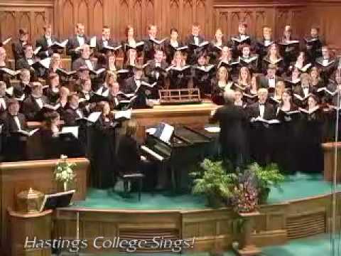 Pearsall: Lay a Garland (The Hastings College Choir)
