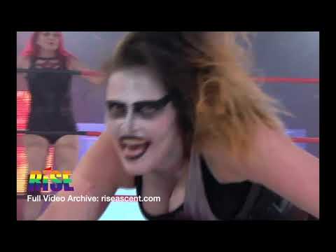 Innocence & Leia Elise vs  Saraya & Nikki Knight Women's Wrestling from RISE 4 - WARRIORS RISE