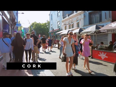 Cork Ireland ???????? June 2023 Walking tour 4k