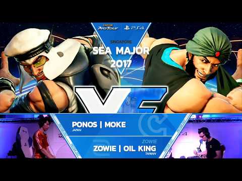 SFV: Ponos | Moke vs Zowie | Oil King Loser Final - SEAM 2017 Top 8 - CPT 2017
