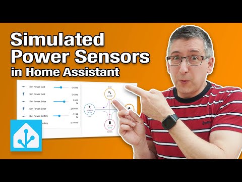 Simulated Power Sensors in Home Assistant