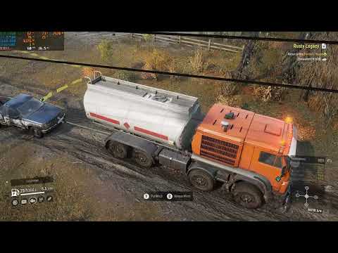 SnowRunner Walkthrough Part 75 - "Rusty Legacy" [2160p60]