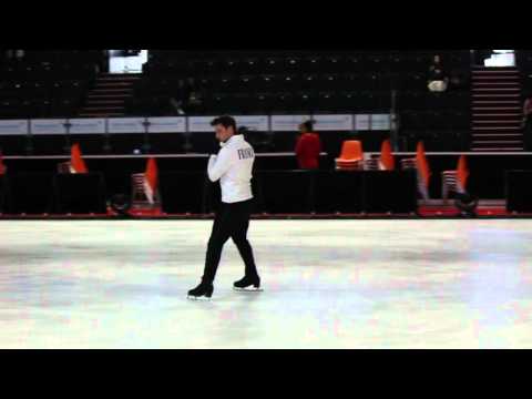 Ice Legends 2016, rehearsing Chopin