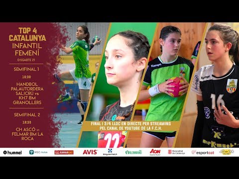 CH Ascó vs Handbol Palautordera Salicrú - FINAL Top 4 Infantil Femení | Ascó | 22.04.2018