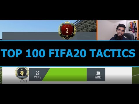 Custom Tactics that got me Top 100 in the World (FIFA20)