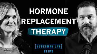 Hormone Replacement Therapy for Women | Dr. Natalie Crawford & Dr. Andrew Huberman