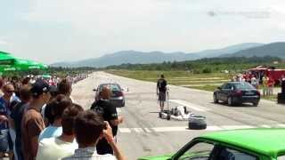 preview picture of video 'Prvi Tuzlanski Street Race Show 402m VW BORA vs Audi A4'