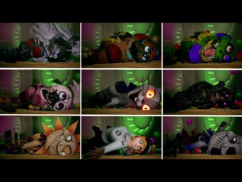 Everyone dies gets destroyed in Monty Golf - Five Nights at Freddy's: Security Breach