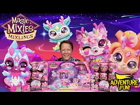 Magic Mixies Mixlings Crystal Woods Collector’s Cauldrons & Treehouse AdventureFun Toy review!