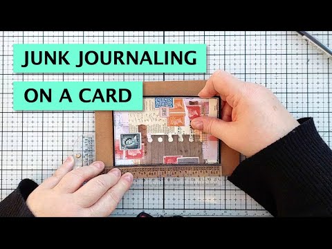 I Took Inspiration from a Joie de Fi Junk Journal to Create this Thank You Card! [2026/011]