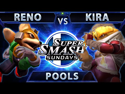 SSS 29 - Reno (Fox) Vs. Kira (Sheik) SSBM Pools - Melee