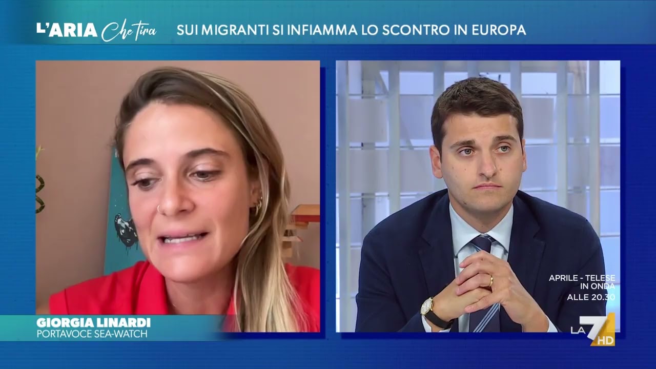 Giubilei contro la portavoce della Sea Watch: “Le Ong non sono sopra la legge”. Linardi: ...