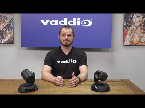 Overview | Vaddio RoboSHOT 30E NDI Professional AV Broadcast Camara with NDI Technology