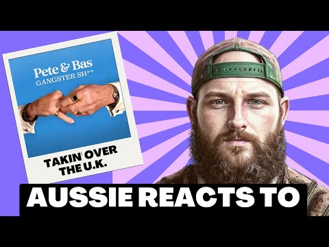Pete & Bas - Gangster Sh** [AUSSIE REACTS]
