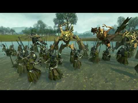Dead in the Woods - Cinematic Battle - Mousilion vs Wood Elves - Total War: Warhammer