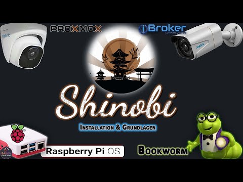 Shinobi Installation auf Raspberry Pi (Bookworm) – Die Proxmox MotionEye Alternative [Tutorial]