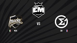 EUM Summer Split 2022 - Groupe Stage - W2D1 - MCK vs GW