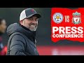 Jürgen Klopp's pre-match press conference | Leicester City