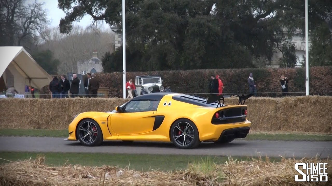 Lotus Exige V6 Cup R - Accelerations and Flybys