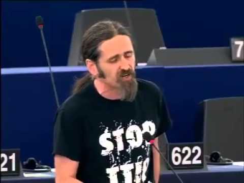 Irish MEP Luke Ming Flanagan on lies about the TTIP (Transatlantic Trade and Investment Partnership)