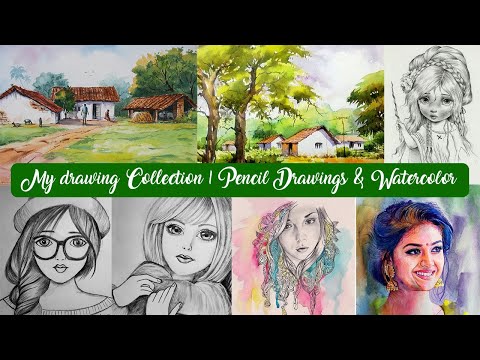 My Drawing Collection | Pencil Drawing ||Eesha Art