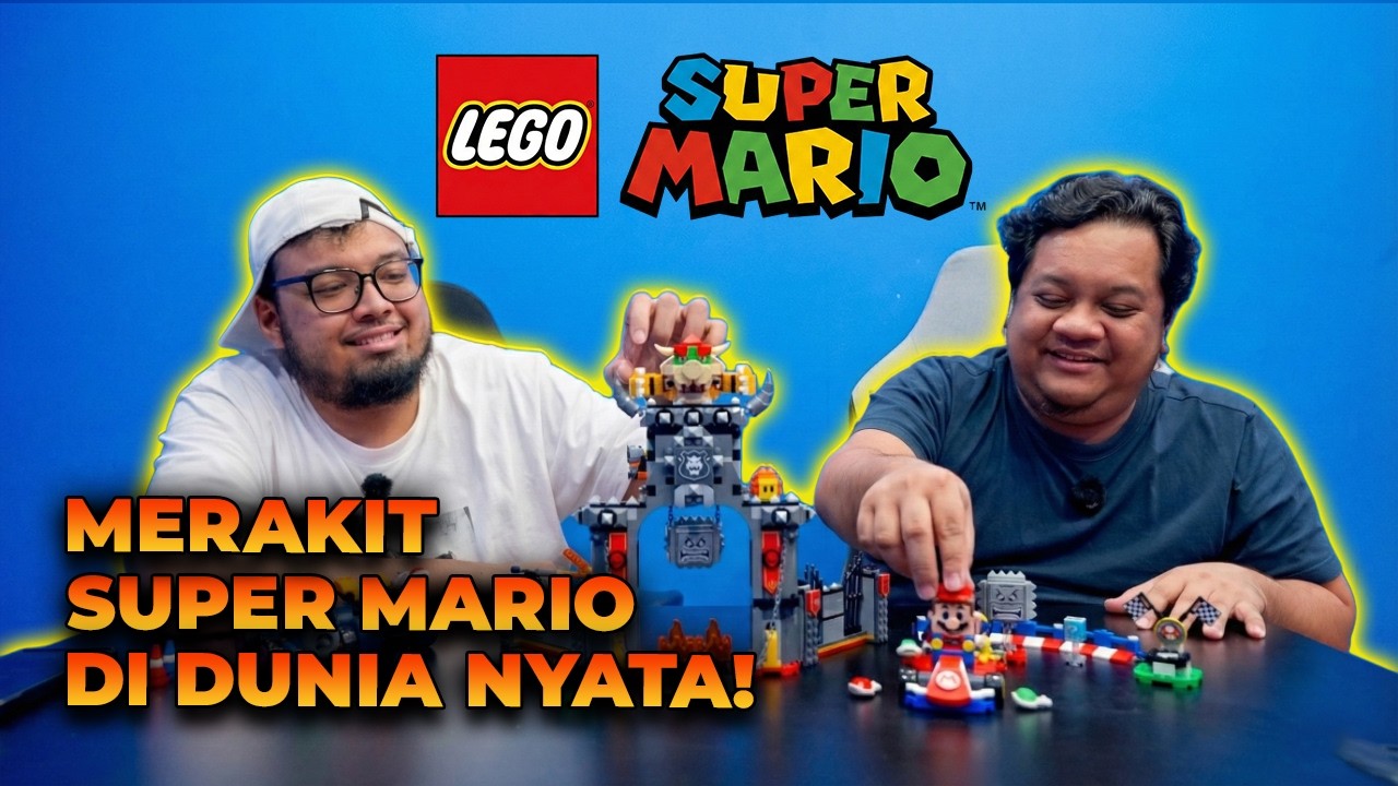 DUO BAPAK UNBOXING LEGO®️ Super Mario™️ !!