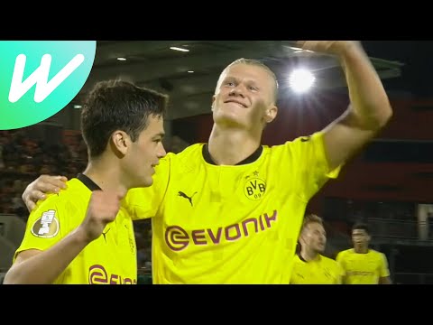 Haaland hat-trick! | Wehen Wiesbaden 0-3 Borussia Dortmund | 1st Round | DFB-Pokal | 2021/22