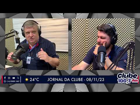 Jornal da Clube - 08/11/23 - Edição da Manhã