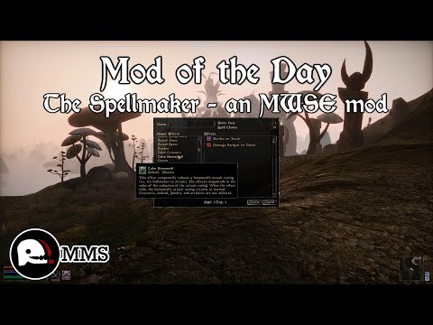 Morrowind Mod of the Day EP168 - The Spellmaker Showcase