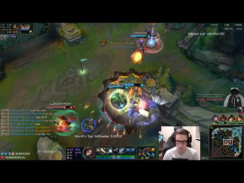 [TSM Bjergsen] -  Lucian vs Ryze mid Pre Season 8 Full HD