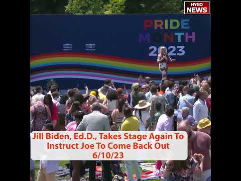 Biden's Pride Celebration: 'He's Running From Me,' the Topless Activists and the Military Policy Trump Reversed (June 10, 2023)