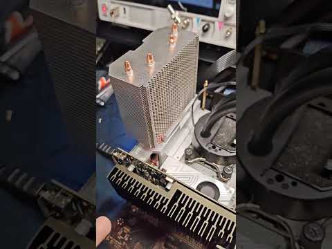 VRM cooling upgrade for an itx motherboard #overclocking #ryzen