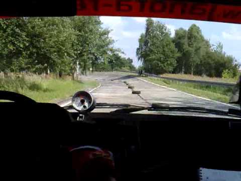 6 runda SMT 2009- on board SS3 - Filip Janota Marta Barczynska Fiat Cinquecento