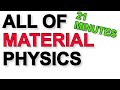 A Level Physics Revision All Of Materials
