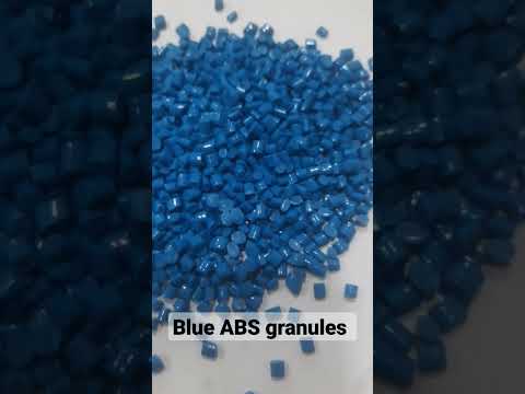Samay polymers sky blue abs granules, 5mm, 25 kg