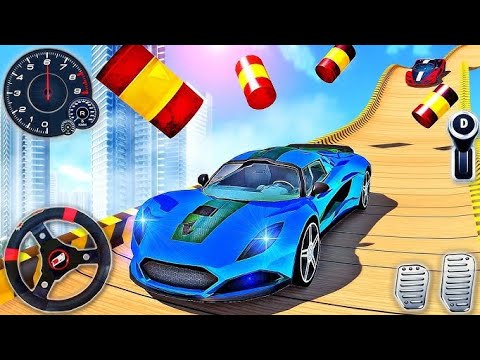 Impossible Sport Car Racing 3D Simulator - Extreme Mega Ramp Car Stunt Driving - Android GamePlay